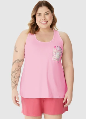 Malwee - Pijama Crayons Dreamland Rosa - MALWEE