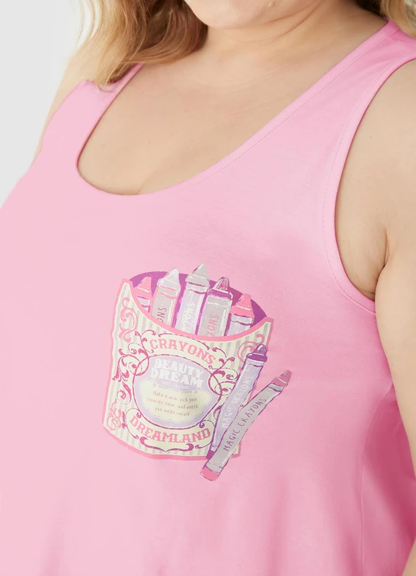 Malwee - Pijama Crayons Dreamland Rosa 5