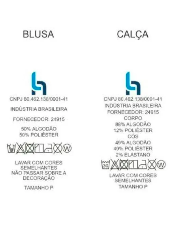 Alma Dolce - Pijama Curto com Estampa Lettering Chumbo 8