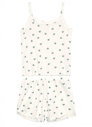 Malwee - Pijama Curto Liberty Verde Claro - MALWEE