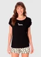 Malwee - Pijama Curto You Are Loved Plus Preto - variação: Preto