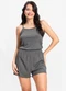 Select - Pijama de Alça Feminino Cinza - variação: Cinza