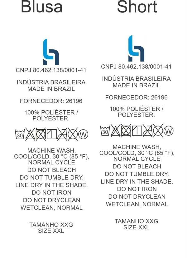 Marguerite - Pijama de Alcinha Curto Xadrez Plus Size 6