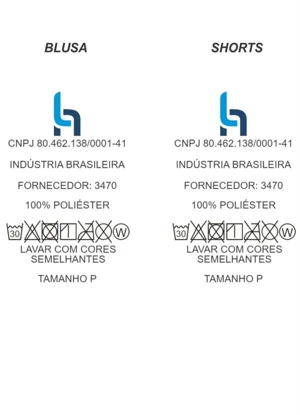 Alma Dolce - Pijama Decote Redondo Manga Curta Lilás e Branco 5