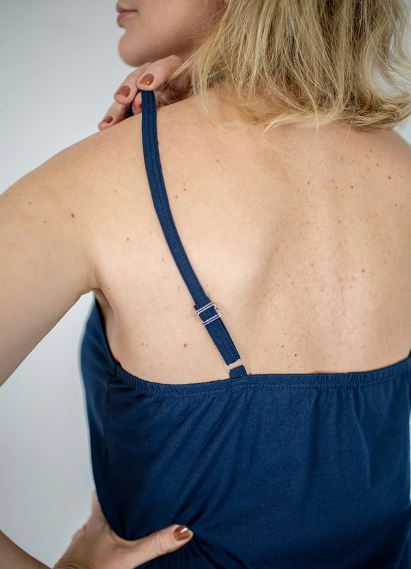 Piante Pijamas - Pijama Feminino Alcinha Rita Azul 6