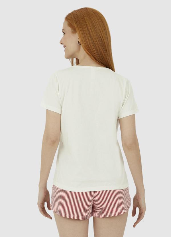 Malwee - Pijama Feminino Be My Heart Bege 2