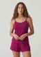 Select - Pijama Feminino de Alças Azul - variação: Rosa