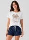 Infinita Cor - Pijama Feminino Shorts e Blusa Verde - variação: Azul