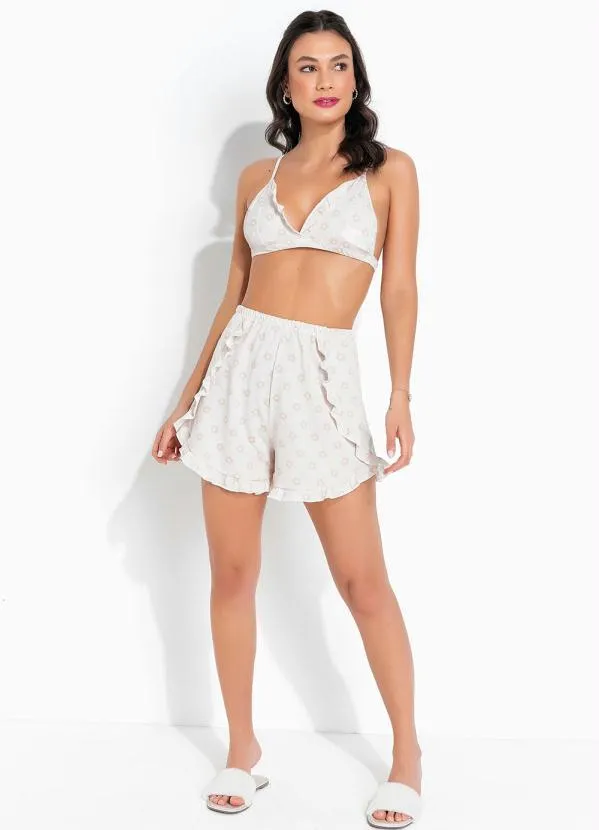 Queima Estoque - Pijama Floral de Babadinho 5