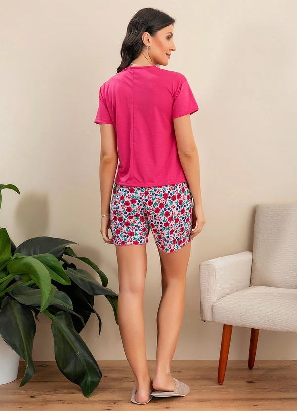Alma Dolce - Pijama Floral Lúdico em Malha 8