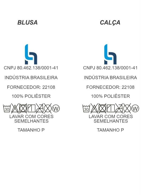 Alma Dolce - Pijama Folhagem Bege com Recorte Vazado 4