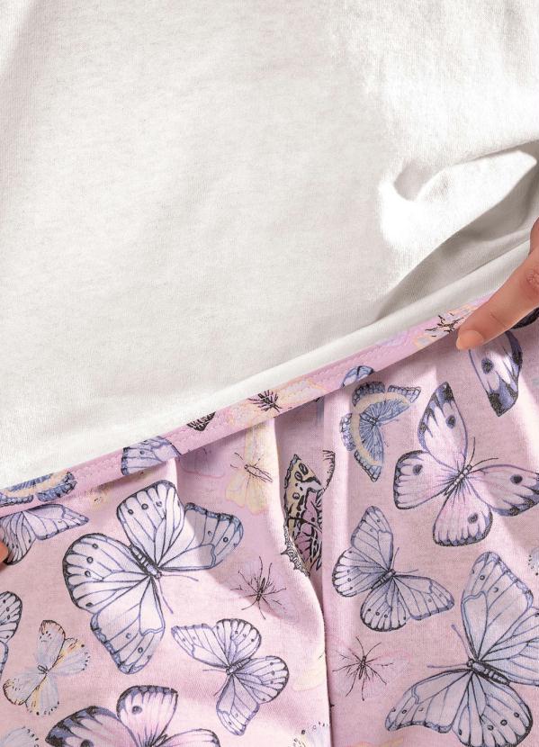 Alma Dolce - Pijama Longo de Estampa Borboletas 3