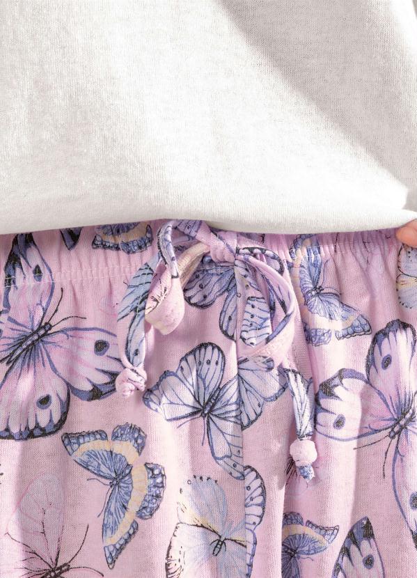 Alma Dolce - Pijama Longo de Estampa Borboletas 4