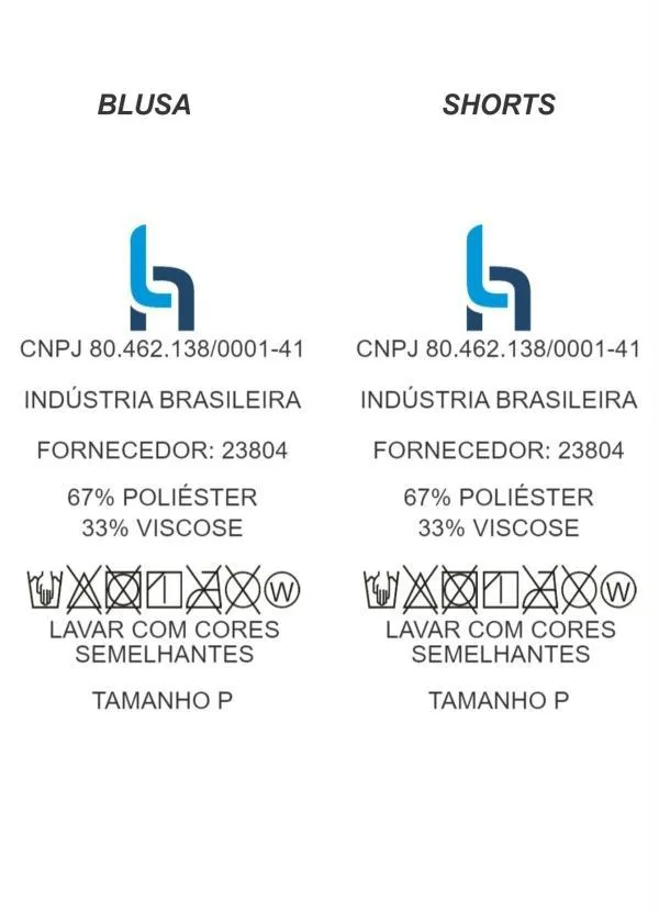 Alma Dolce - Pijama Manga Curta com Estampa Rosa 5