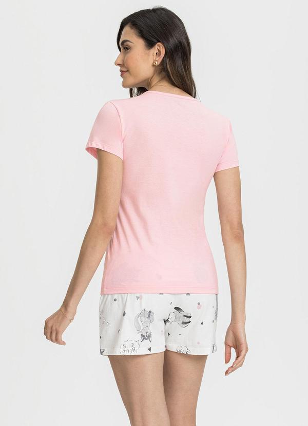 Rovitex - Pijama Manga Curta Gatinhos Rosa 2