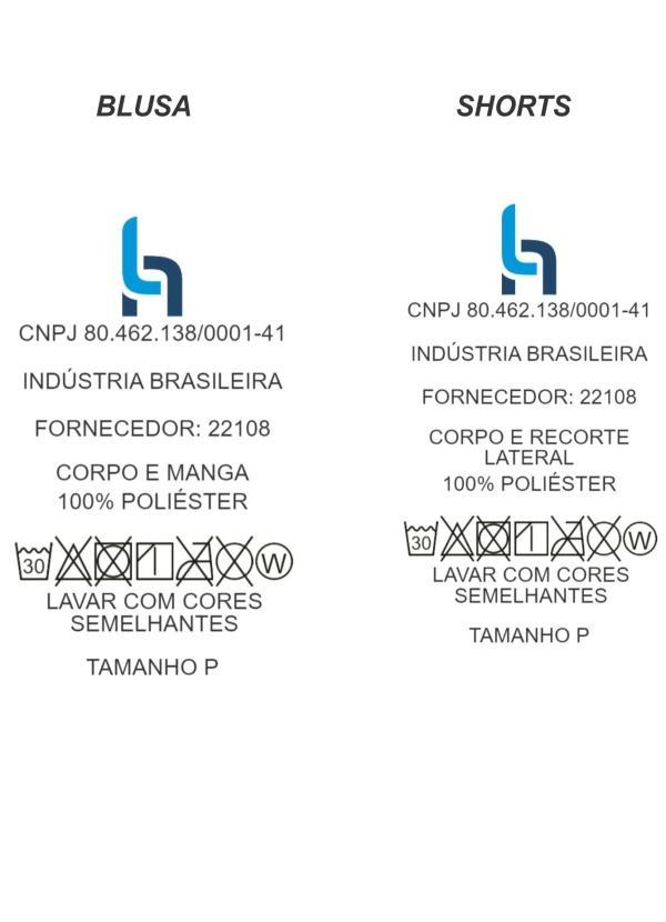 Alma Dolce - Pijama Manga Curta Nuvem Azul 5