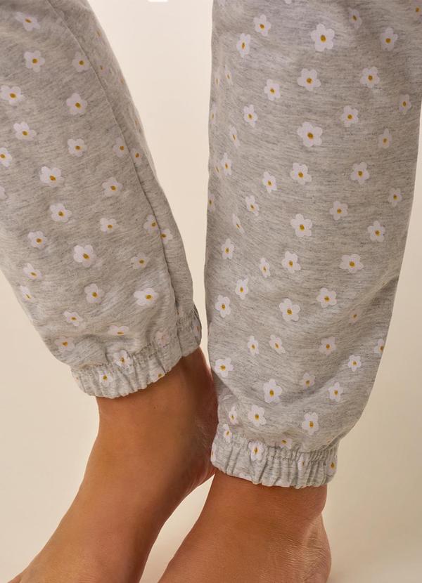 Merengue - Pijama Manga Longa com Punho Rosa 5