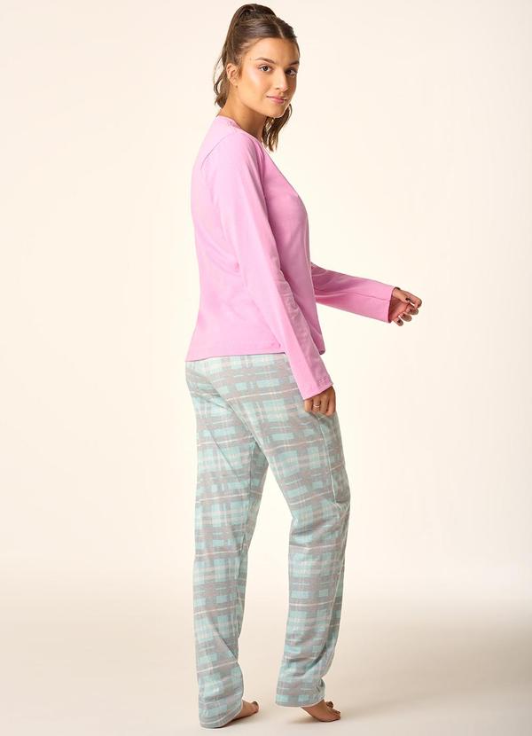 Merengue - Pijama Manga Longa Rosa 2
