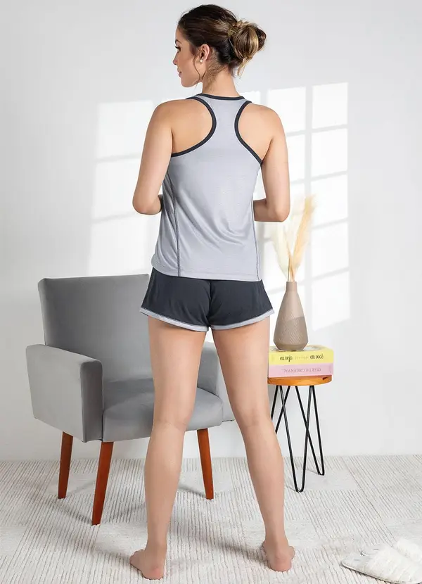 Luma Homewear - Pijama Place Happy em Malha de Poliéster 4