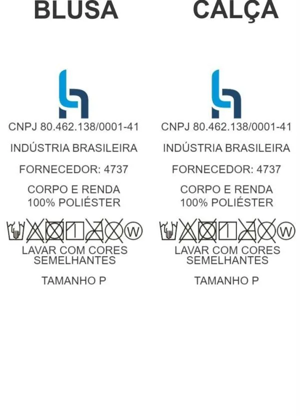 Alma Dolce - Pijama Preto em Canelado 6