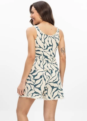 Infinita Cor - Pijama Regata Feminino Regata Verde - INFINITA COR
