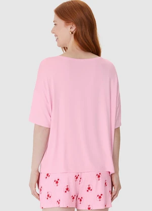 Malwee - Pijama Simplesmente Viver Rosa - MALWEE