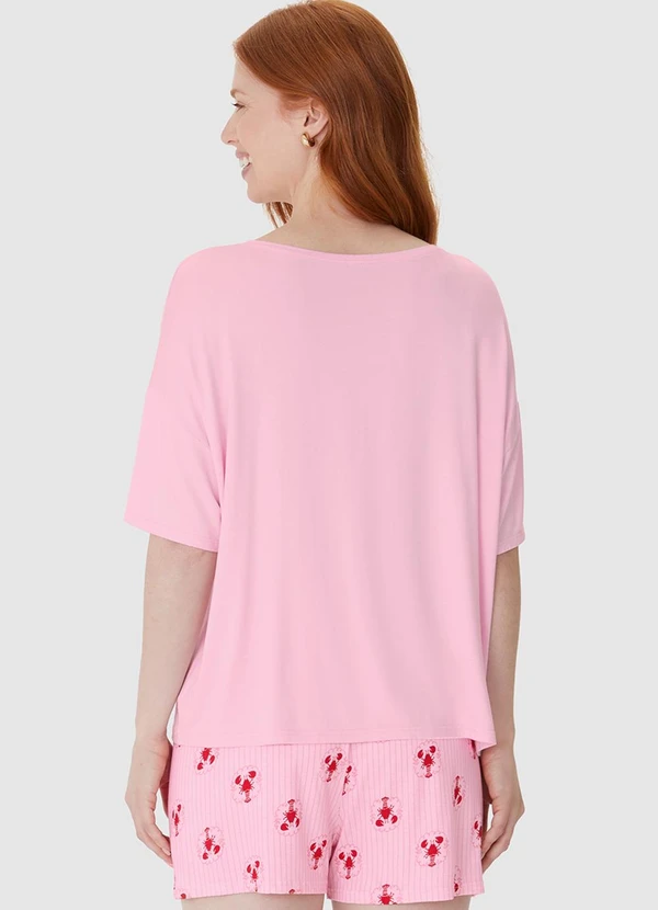 Malwee - Pijama Simplesmente Viver Rosa 2