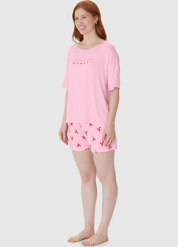 Malwee - Pijama Simplesmente Viver Rosa 3