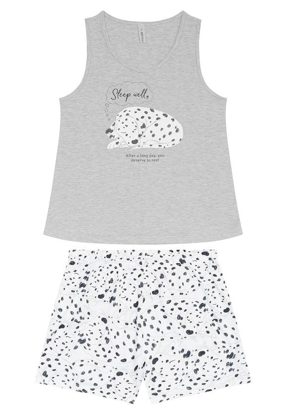 Malwee - Pijama Sleep Well Cinza 3