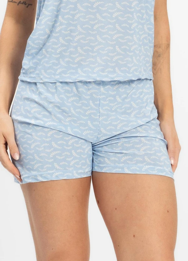 Rovitex - Short Doll Curto de Liganete Bella Ana Azul 3
