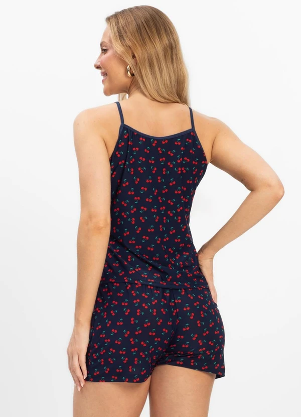 Rovitex - Short Doll Curto de Liganete Bella Ana Azul 2