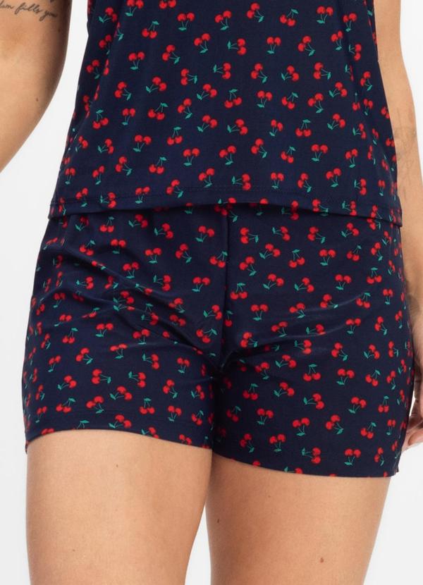 Rovitex - Short Doll Curto de Liganete Bella Ana Azul 4