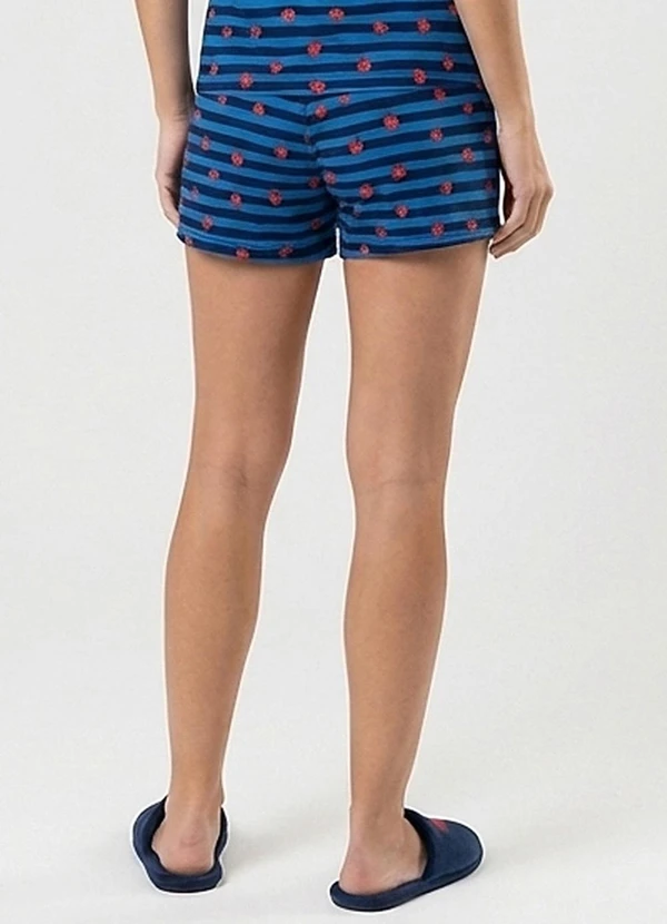 Rovitex - Short Doll Curto de Liganete Bella Ana Azul 2