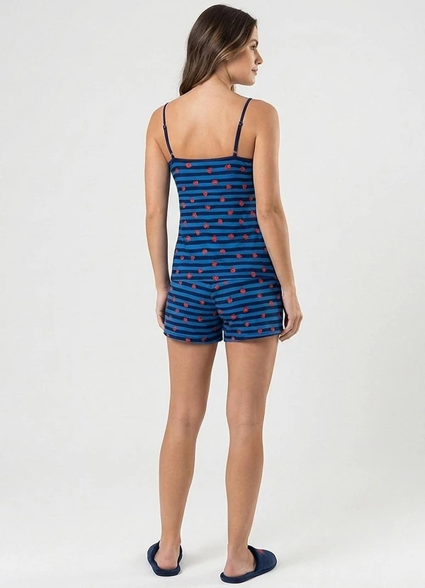 Rovitex - Short Doll Curto de Liganete Bella Ana Azul 4