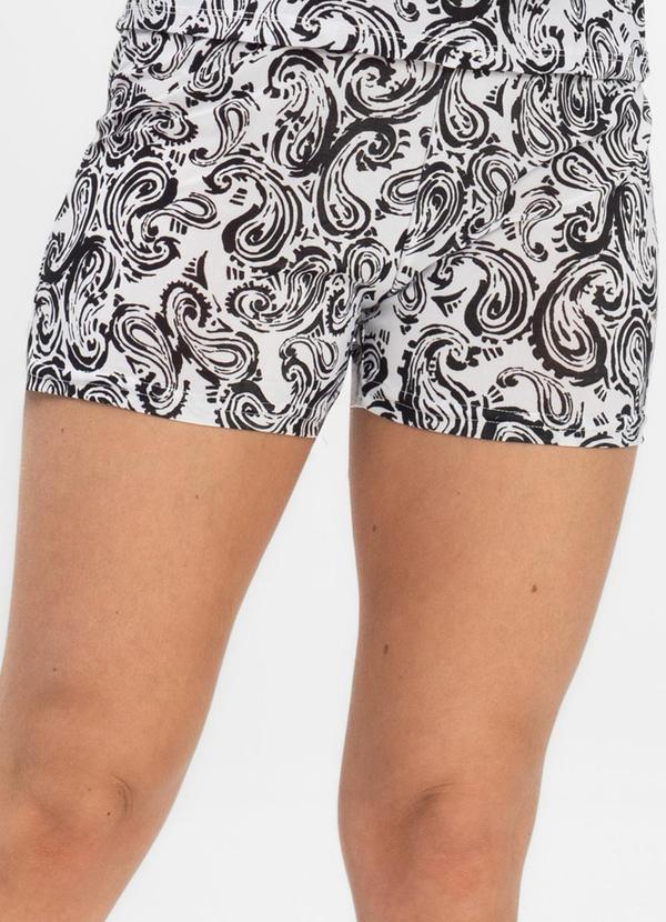 Rovitex - Short Doll Curto de Liganete Bella Ana Preto 4