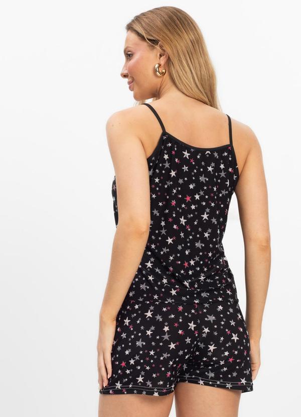 Rovitex - Short Doll Curto de Liganete Bella Ana Preto 2