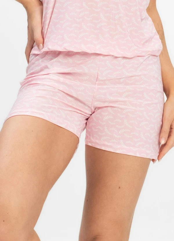 Rovitex - Short Doll Curto de Liganete Bella Ana Rosa 4