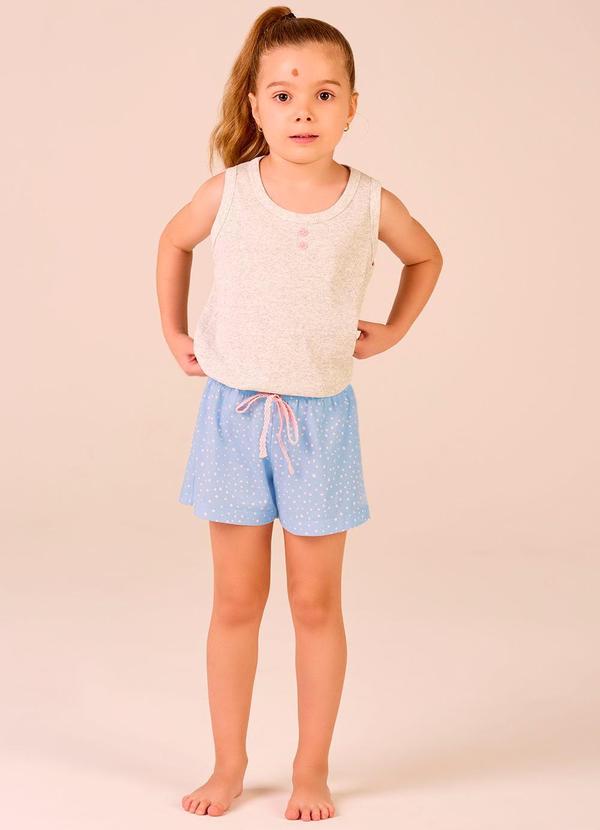 Merengue - Short Doll Infantil Regata Branco