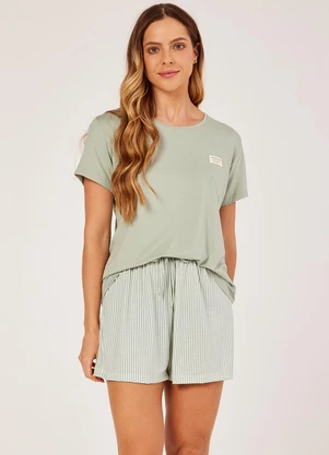 Anna Kock - Conjunto Short Doll Verde - ANNA KOCK
