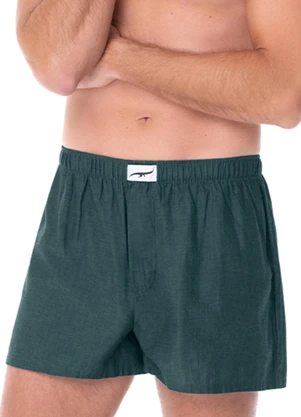Zee Rucci - Cueca Samba Canção Liso em Algodão Verde - ZEE RUCCI