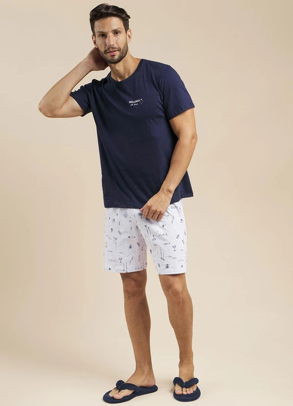 Aurora Joaquina - Pijama Manga Curta Estampado 3