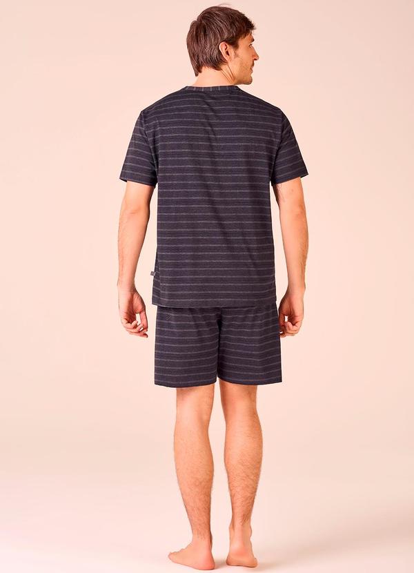 Merengue - Pijama Manga Curta Preto 2