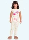 Fakini Kids - Cj.Pijama Blusa/Calca Bege - variação: Bege