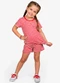 Select - Conjunto Infantil Blusa com Shorts Vermelho - variação: Vermelho