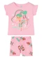 Malwee Kids - Pijama Unicórnio que Brilha no Escuro Azul Claro - variação: Rosa Claro