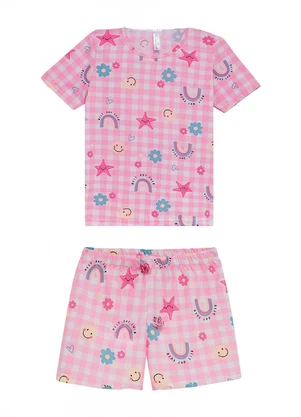 Malwee Kids - Pijama Best Day Ever Rosa Claro - MALWEE KIDS