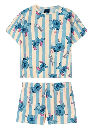 Malwee Kids - Pijama Box Stitch Disney® Azul - MALWEE KIDS