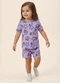 Malwee Kids - Pijama Bailarinha Arco-Íris Off White - variação: Lavanda