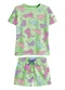 Malwee Kids - Pijama Coelhinhos Brilha no Escuro Amarelo - variação: Verde