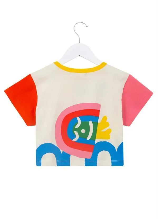 Fábula - Pijama de Menina Sonhar Colorido Branco 4